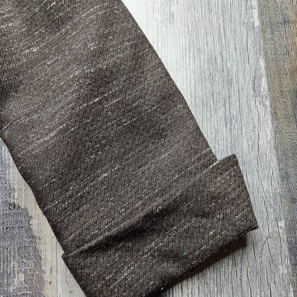 Lafayette 148 Wool Hemp Blend Blazer Size 14 Brown - Picture 4 of 15